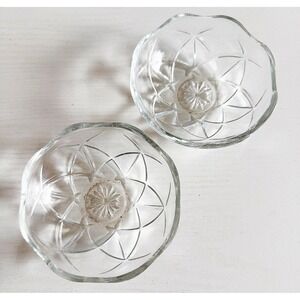 Kig Malaysia Starburst Pattern Small Bowls. Set Of Two